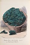 1852 etching of the Charnwood Forest Hoard by George Cruikshank