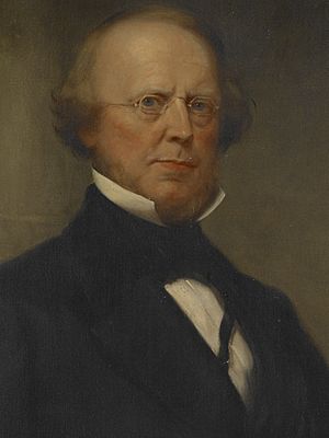 Rufus Wright - The Honorable Roger Sherman Baldwin (1793-1863), B.A. 1811, M.A. 1814, LL.D. 1845 (after a posthumous portrait of 1863) - 1863.1 - Yale University Art Gallery (cropped 3x4a).jpg