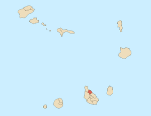 Location of São Miguel