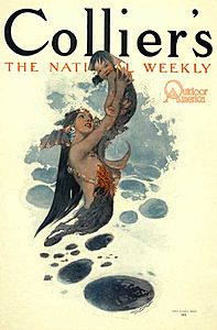 Sarah Stilwell Weber, Collier's cover, 1911