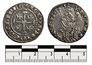 Silver coin of King Henry II of Jerusalem (1310-1324).jpg