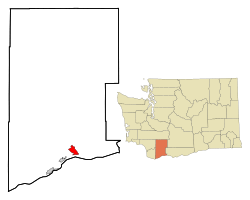 Location of Carson, Washington