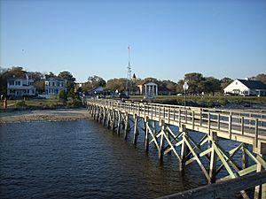 A view of Southport from the fishing pier