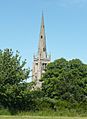 Spire of the parish church, Thaxted - geograph.org.uk - 1363050