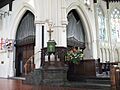 St. George's Church - pulpit and organ - geograph.org.uk - 1928140