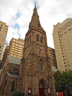 St Marks steeple, Locust, Philly