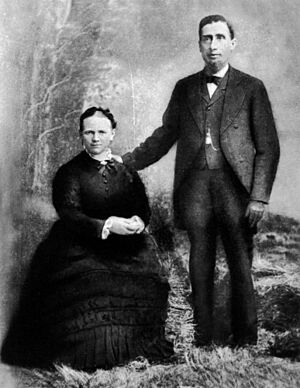 StateLibQld 2 172451 Early Palmwoods residents Peter and Catharine Kuskopf, 1879