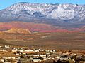 Sunrise over Hurricane, Utah