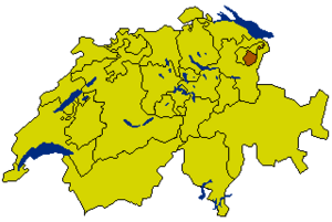 Swiss Canton Map AI