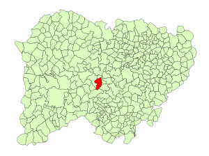 Location within Salamanca