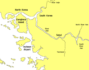 Tancheon Location Map
