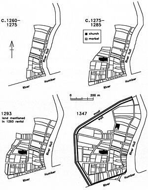 The Fortifications of Hull between 1321 and 1864, illustration 1