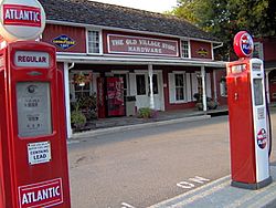 The Old Village Store Hardware and fuel pumps