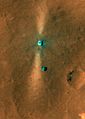 Tianwen-1 Lander and Zhurong Rover in Southern Utopia Planitia (ESP 069665 2055-1)
