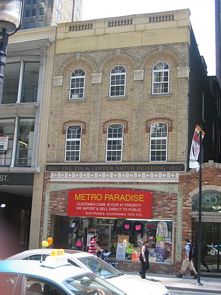 Tin and Copper Smith Building