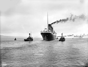Titanic Sea Trials 2 April 1912