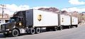 UPS Truck in Beatty Nevada (1)