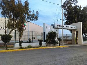 Unidad Deportiva Municipal de Actopan. 16