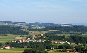Ville de Rue, canton de Fribourg, Suisse (2008-06-08)