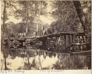 Virginia, Chickahominy, Military Bridge across - NARA - 533291