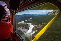 Virginia Falls on the South Nahanni River