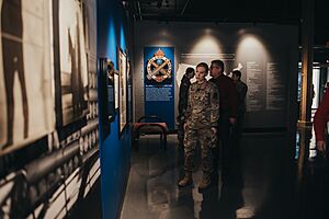 Visitors in the RIA Museum