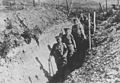 Western front Kaiser in trench 1918-04-04