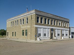 Petroleum County Courthouse in Winnett