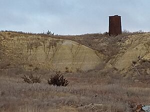 Yocemento, quarry faced of Blue Hill Shale