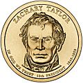 Zachary Taylor Presidential $1 Coin obverse