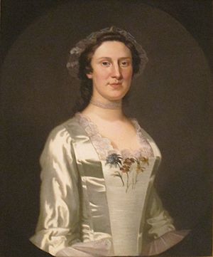 'Mrs. Philip de Visme' by John Wollaston, Dayton Art Institute