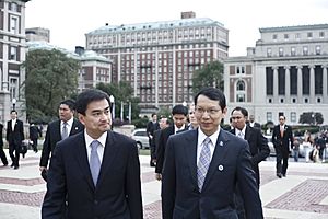 นายกรัฐมนตรี ณ Columbia University นายกรัฐมนตรี เข้ - Flickr - Abhisit Vejjajiva (2)