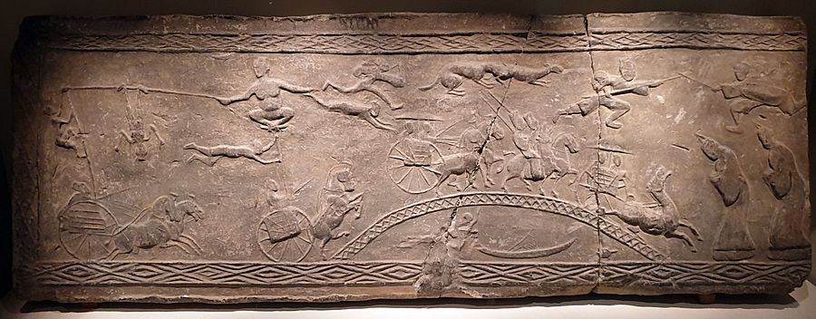 -0202 0220 Brick Relief with Acrobatic Performance Han Dynasty National Museum of China anagoria