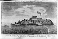 1789 CastleWilliam BostonHarbor MassachusettsMagazine