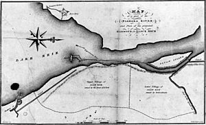 1829 Black Rock Harbour map
