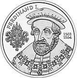 2002 Austria Renaissance Ferdinand I back