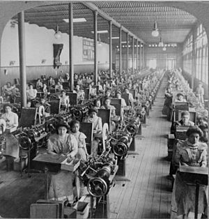 2686 women working in cigarette factory