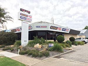 2AY and Edge FM studios on Hume St in Albury