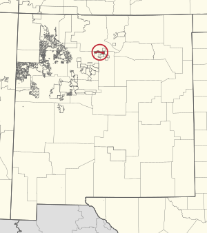 3495R Santa Clara Pueblo Locator Map