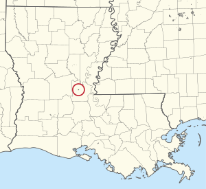 4315R Tunica-Biloxi Reservation Locator Map