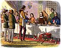 A Chronicle of England - Page 309 - The Prince Serves King John at Table