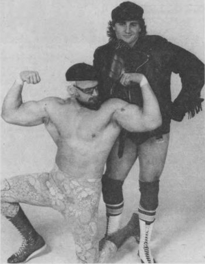 Adrian adonis and Jesse Ventura 1982