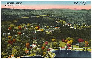 Aerial view, North Bridgton, Maine (91359)