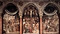 Altichiero, crocefissione, basilica del santo, cappella di san felice, padova, 1376 circa