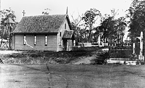 Anglican Christ Church at Tingalpa, Brisbane, 1906