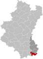 Aubange Luxembourg Belgium Map