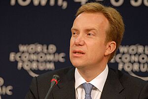 Børge Brende at the World Economic Forum on Africa 2008
