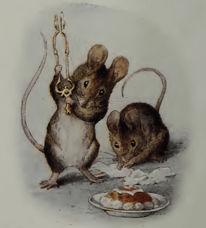 Beatrix Potter, Two Bad Mice, Frontispiece
