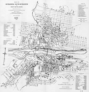 Bethlehem 1886 Map