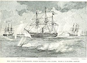 Bombardment of Forts Hatteras and Clark